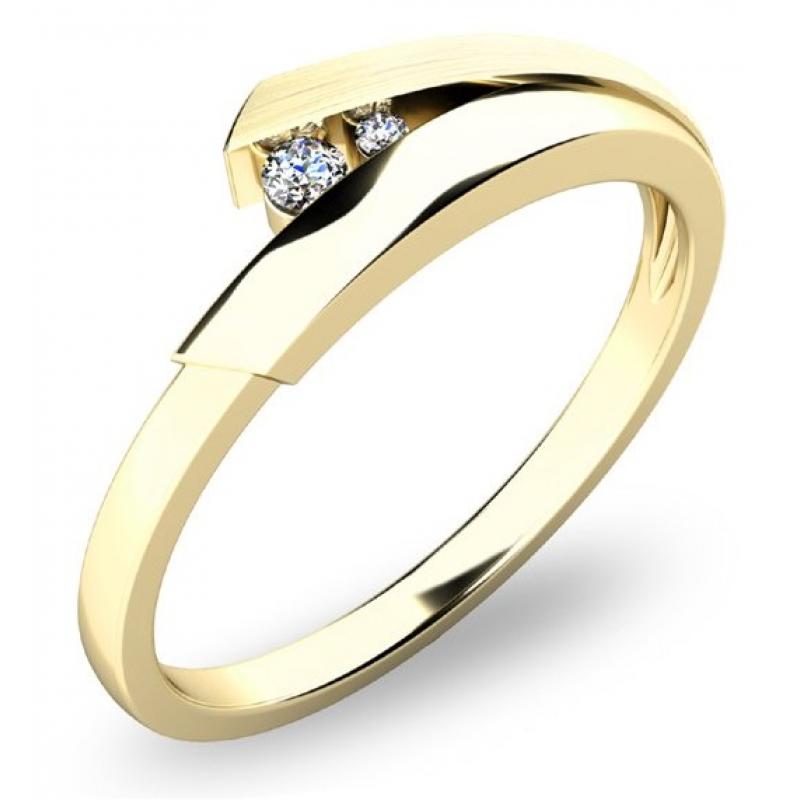 Zlatý prsteň AU 585/1000 PATTIC G1086401