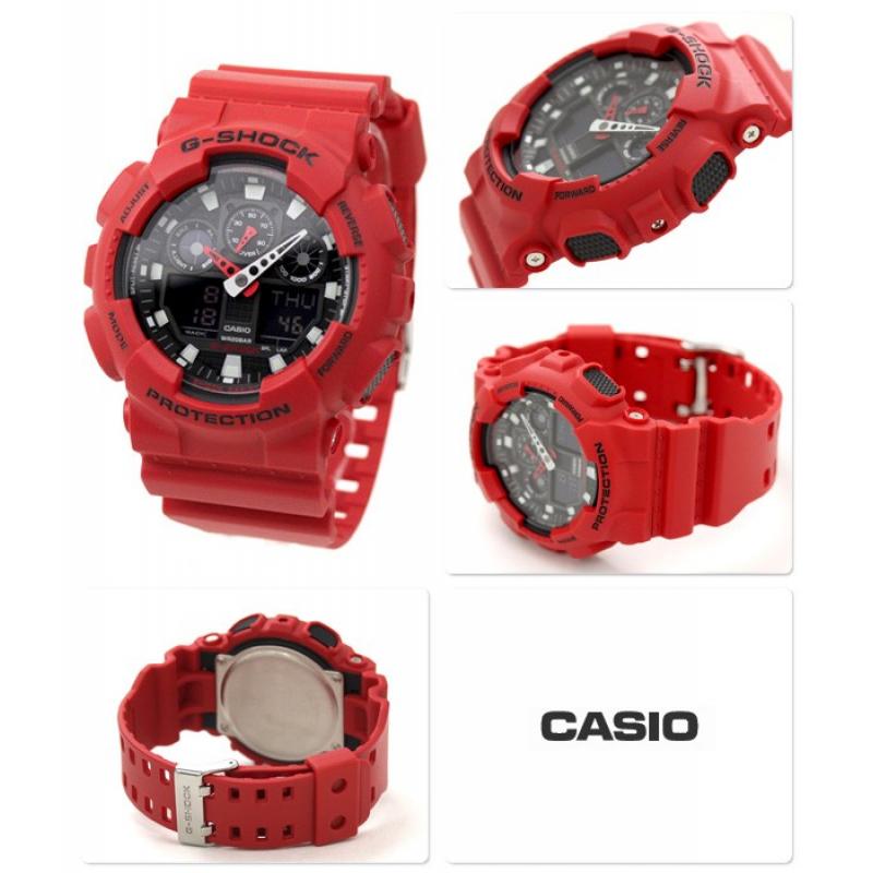 Pánské hodinky CASIO G-SHOCK GA-100B-4A