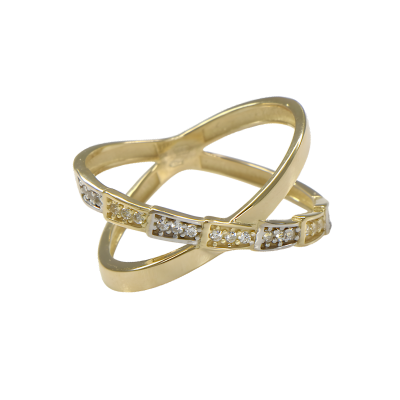 Zlatý prsten PATTIC AU 585/1000 2,65 gr GA1534601Y-58