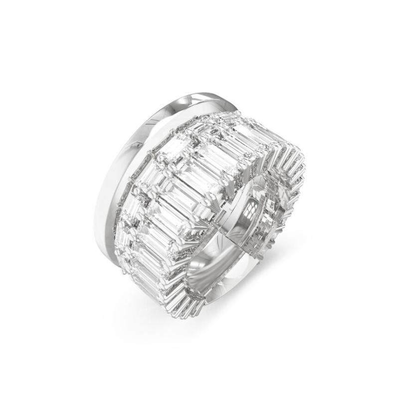Prsten GUESS Les Baguettes JUBR06328JWYG54