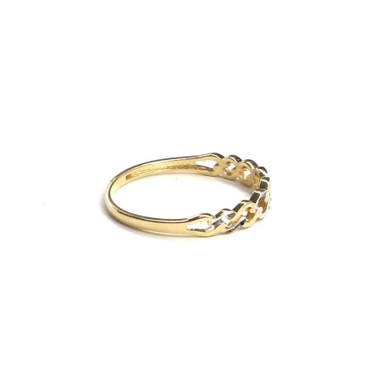 Prsten z dvoubarevného zlata PATTIC AU 585/000 1,1 gr, ARP650201-53