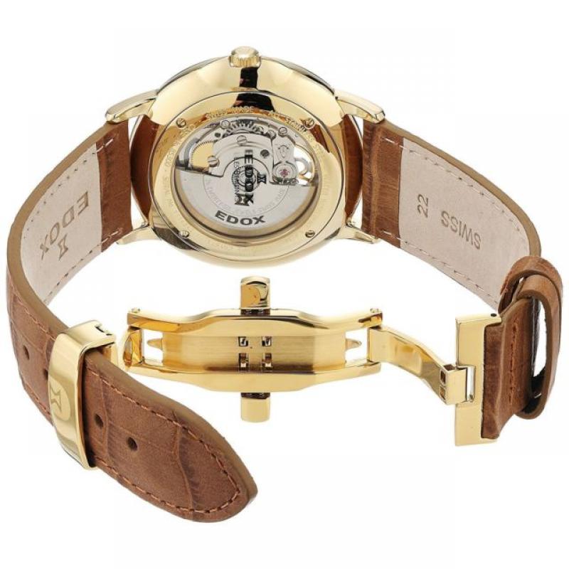 Pánské hodinky EDOX Les Bémonts Shade Of Time 85300 37J AID