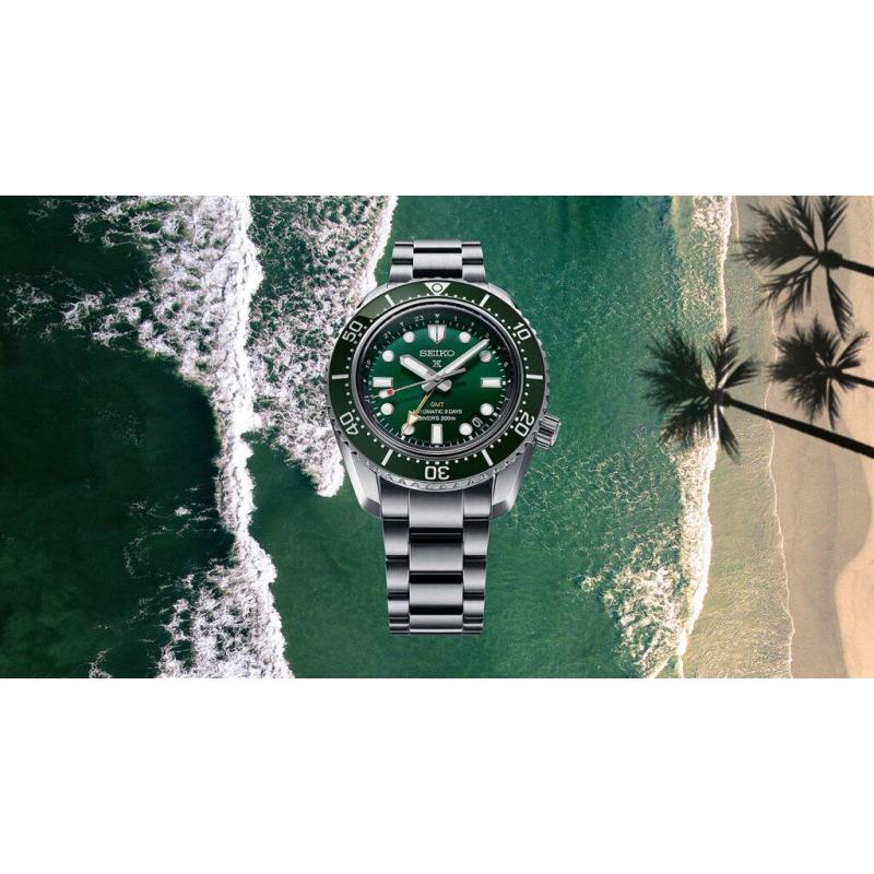 Hodinky SEIKO Prospex Sea GMT SPB381J1