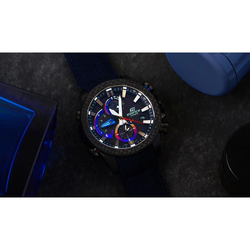 Pánské hodinky CASIO Scuderia Toro Rosso Limited Edition EQB-800TR-1A