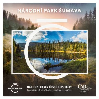 2026 - Sada oběžných mincí Národní parky - Šumava stand