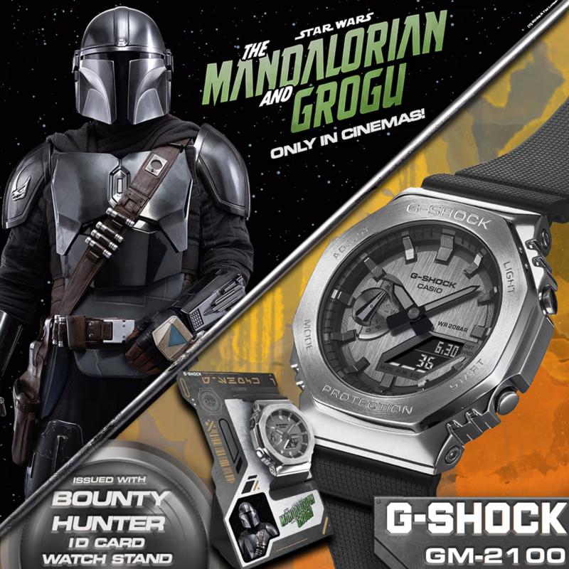 Hodinky CASIO G-SHOCK Mandalorian & Grogu Special Edition GM-2100-1AER-MAN