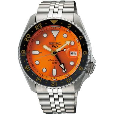 Pánské hodinky SEIKO 5 Sport Automatic GMT SSK005K1