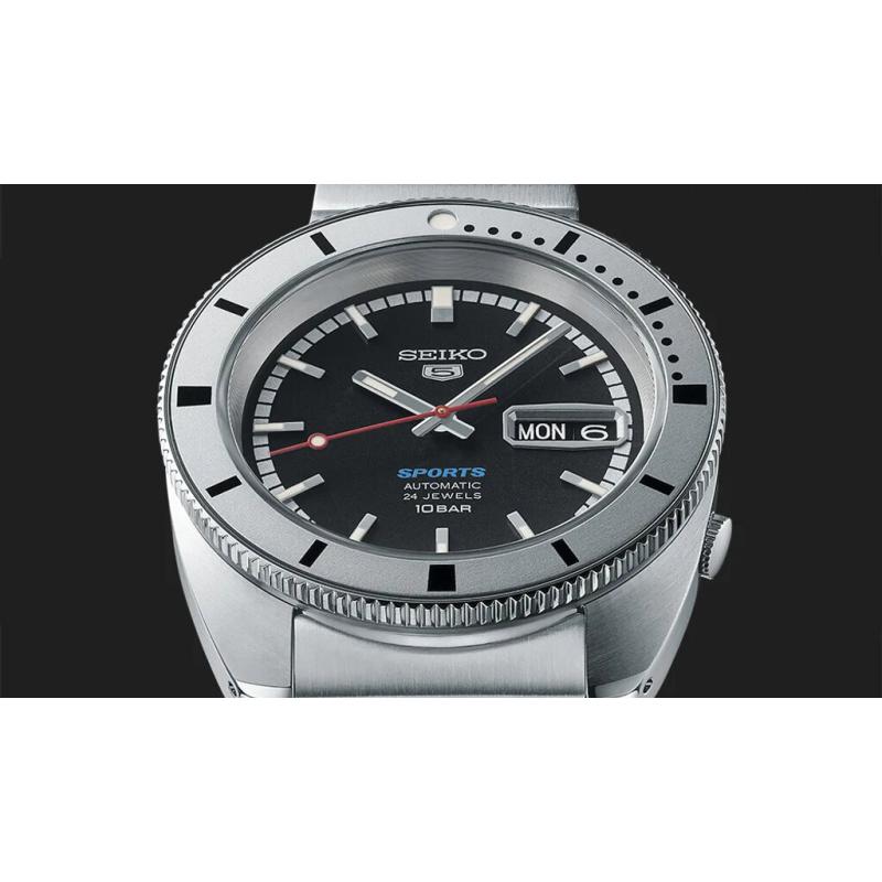 Hodinky SEIKO 5 Sports Automatic Heritage Design Re-creation Limited Edition SRPL05K1 