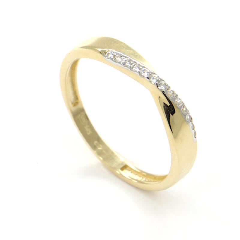 Zlatý prsteň PATTIC AU 585/1000 1,6 gr CA211401Y-56