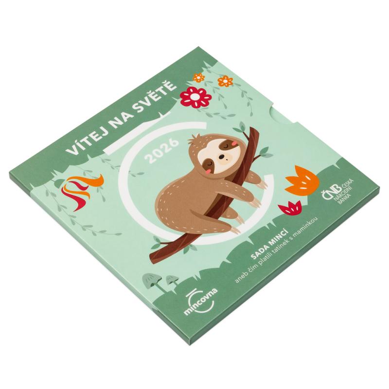 2026 - Sada obežných mincí Narodenie dieťaťa štandard