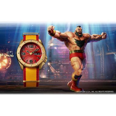 Pánske hodinky SEIKO 5 Sports Automatic Street Fighter Limited Edition 