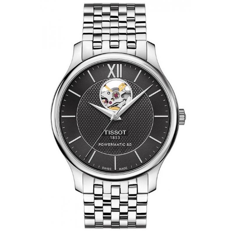 Pánské hodinky TISSOT Tradition Automatic Open Heart T063.907.11.058.00
