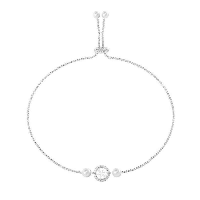 Náramek GUESS Tiny Pearly JUBB05520JWRHT/U
