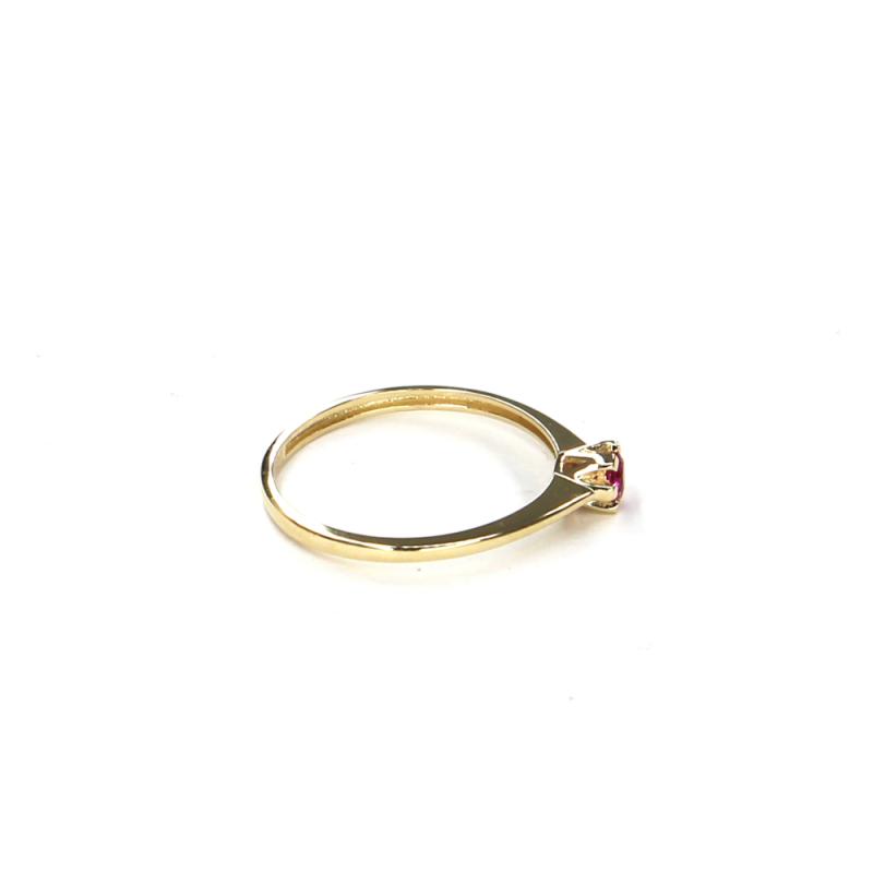 Prsten ze žlutého zlata s rubínem Pattic AU 585/000 1,05 gr LMG7901RY-52