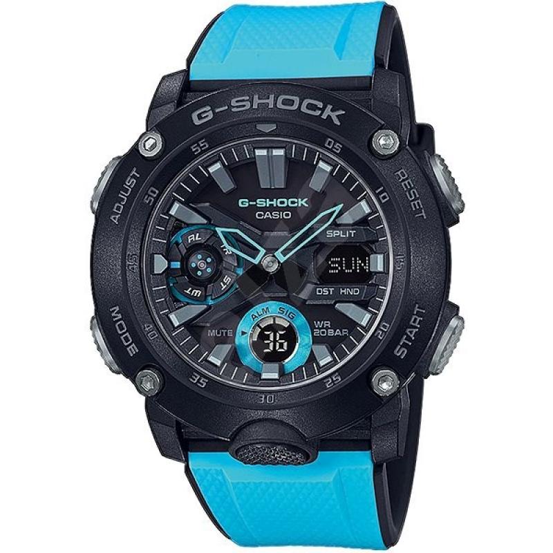 Pánské hodinky Casio G-Shock Original Carbon Core Guard GA-2000-1A2ER 