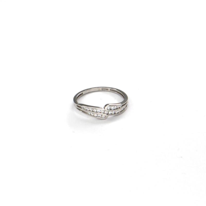 Prsten z bílého zlata Pattic AU 585/000 1,55 gr ARP067201W-56