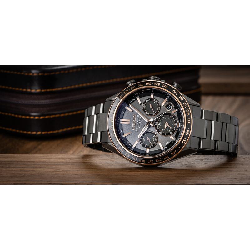 Pánské hodinky CITIZEN Attesa Satellite Wave GPS CC4074-61W