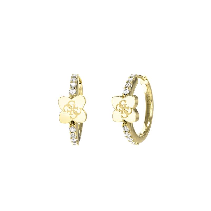 Náušnice GUESS Wild Flower JUBE05508JWYGT/U