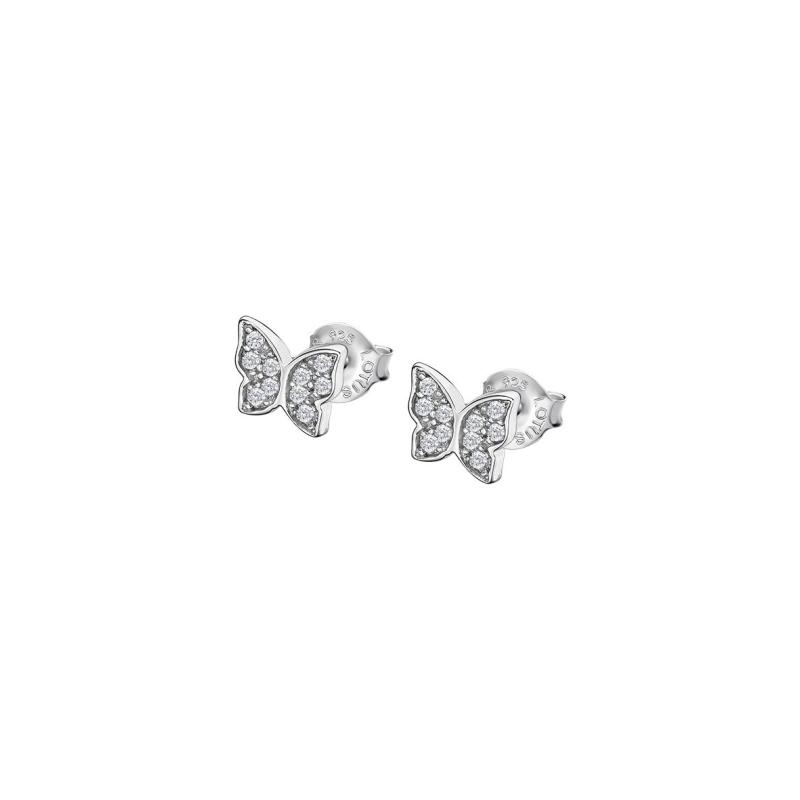 Bracciale Donna Argento 925 Lotus Silver, Farfalla, Finitura Lucida, Elegante, Regalo Compleanno