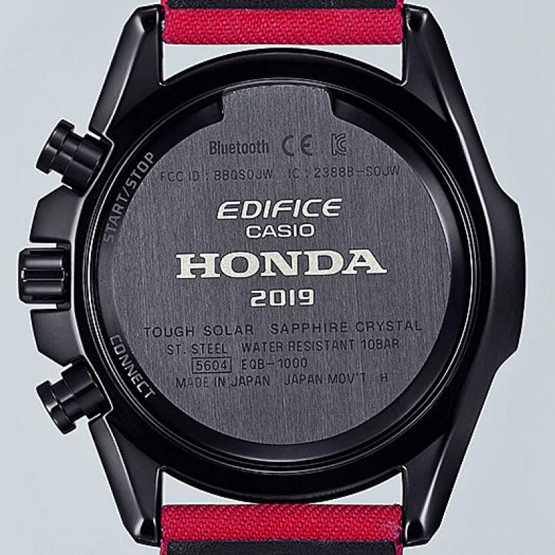 Pánské hodinky CASIO Edifice Honda Racing Limited Edition EQB-1000HRS-1AER