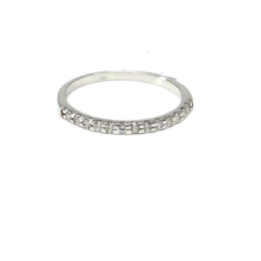 Prsten z bílého zlata se zirkony Pattic AU 585/000 1,55 gr, PR146050201