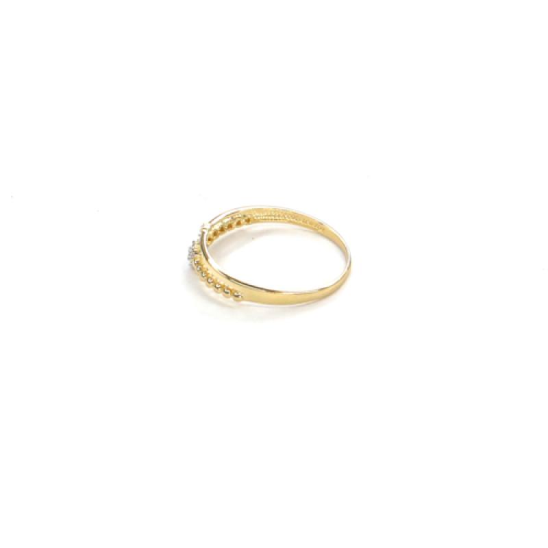 Prsten ze žlutého zlata PATTIC AU 585/000 1,35 gr GU438501Y-55
