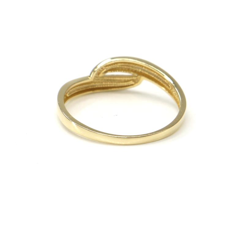 Prsten z dvoubarevného zlata Pattic AU 585/000 1,75 gr, BA03001