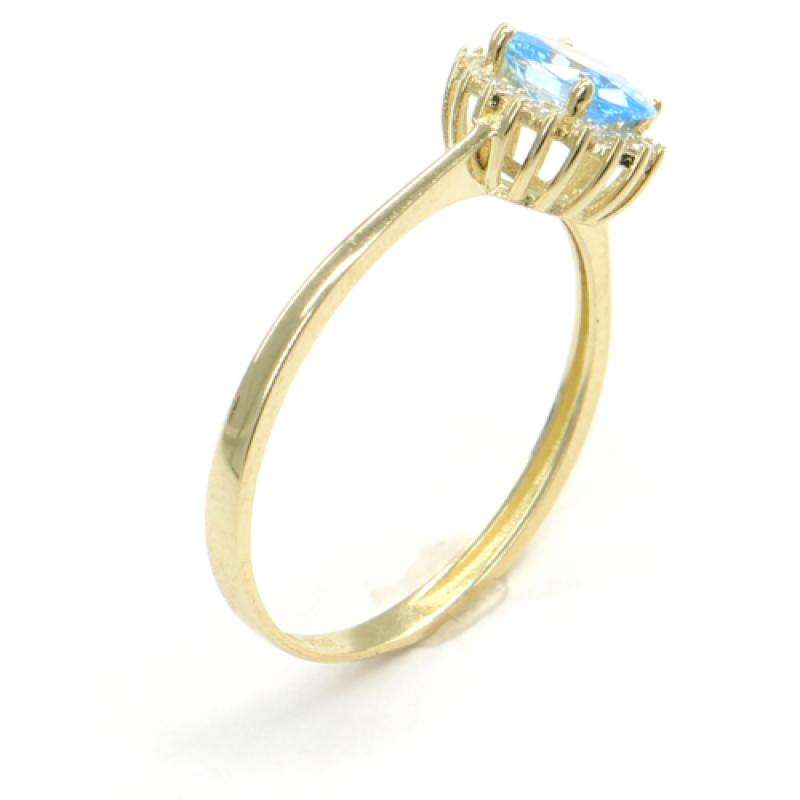 Zlatý prsten PATTIC AU 585/1000 1,55 gr CA118001-58