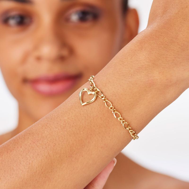 Pozlacený náramek SAGAPO Emotion SMO12